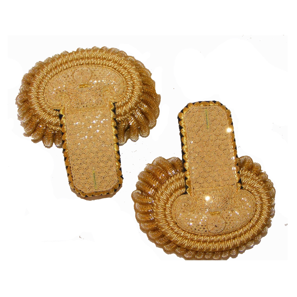 Bullion Embroidered Epaulettes Bullion Embroidered Epaulettes