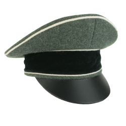 German ww2 Army Heer NCO Visor Cap without badges reproduction wwii supplier ww2 repro military