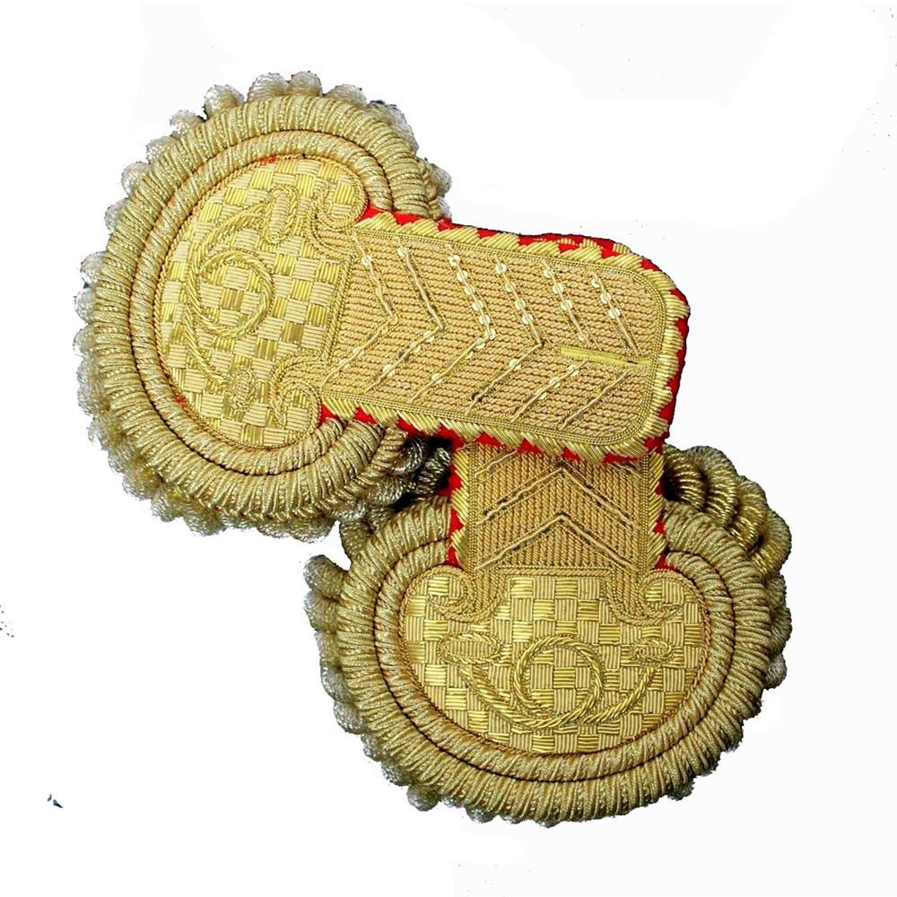 Bullion Embroidered Epaulettes Bullion Embroidered Epaulettes